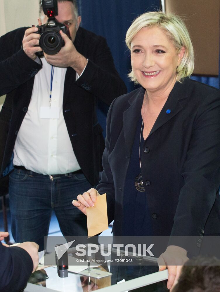 First round of French presidential election