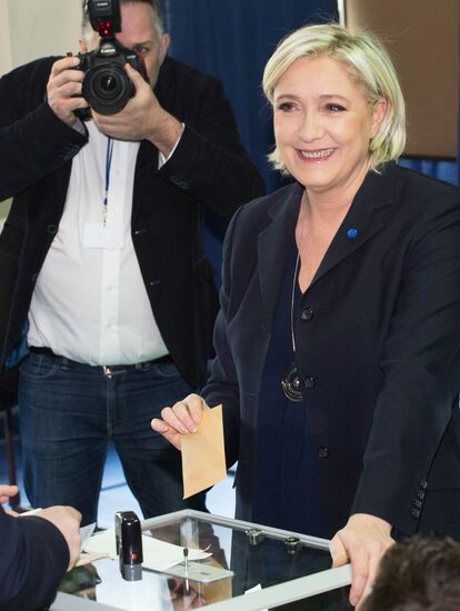 First round of French presidential election