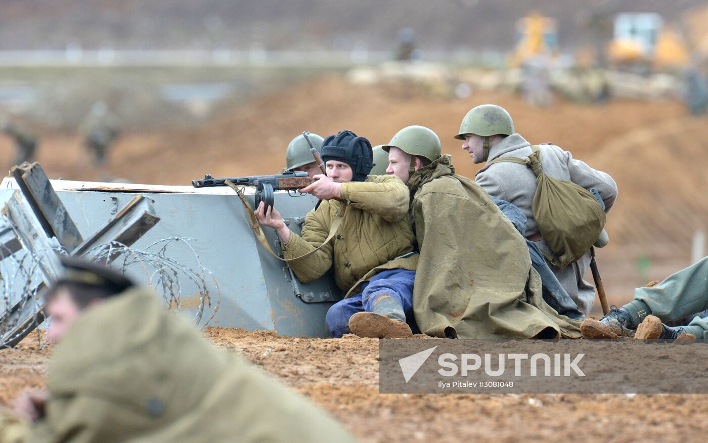 The Battle of Berlin military historical re-enactment