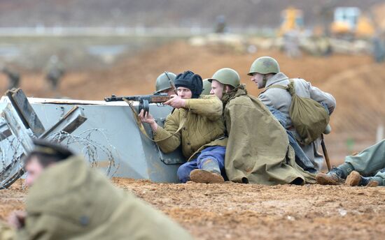 The Battle of Berlin military historical re-enactment