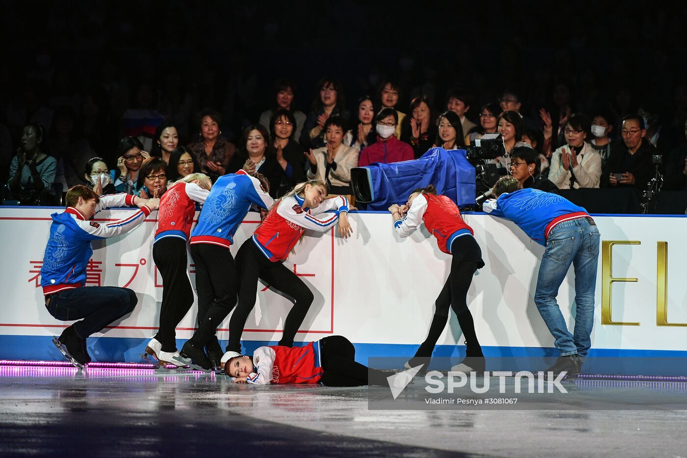 Figure Skating. ISU World Team Trophy 2017 Gala exhibition