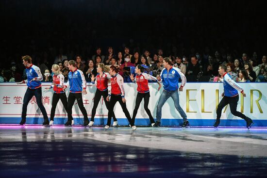 Figure Skating. ISU World Team Trophy 2017 Gala exhibition