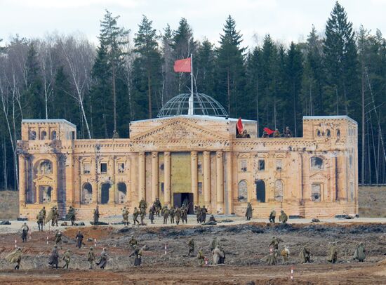 The Battle of Berlin military historical re-enactment