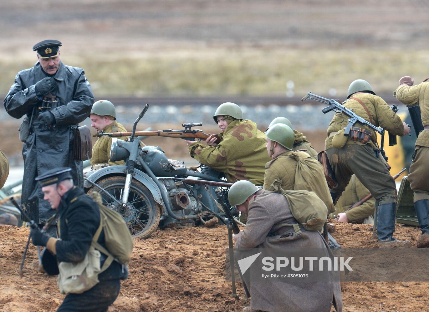 The Battle of Berlin military historical re-enactment