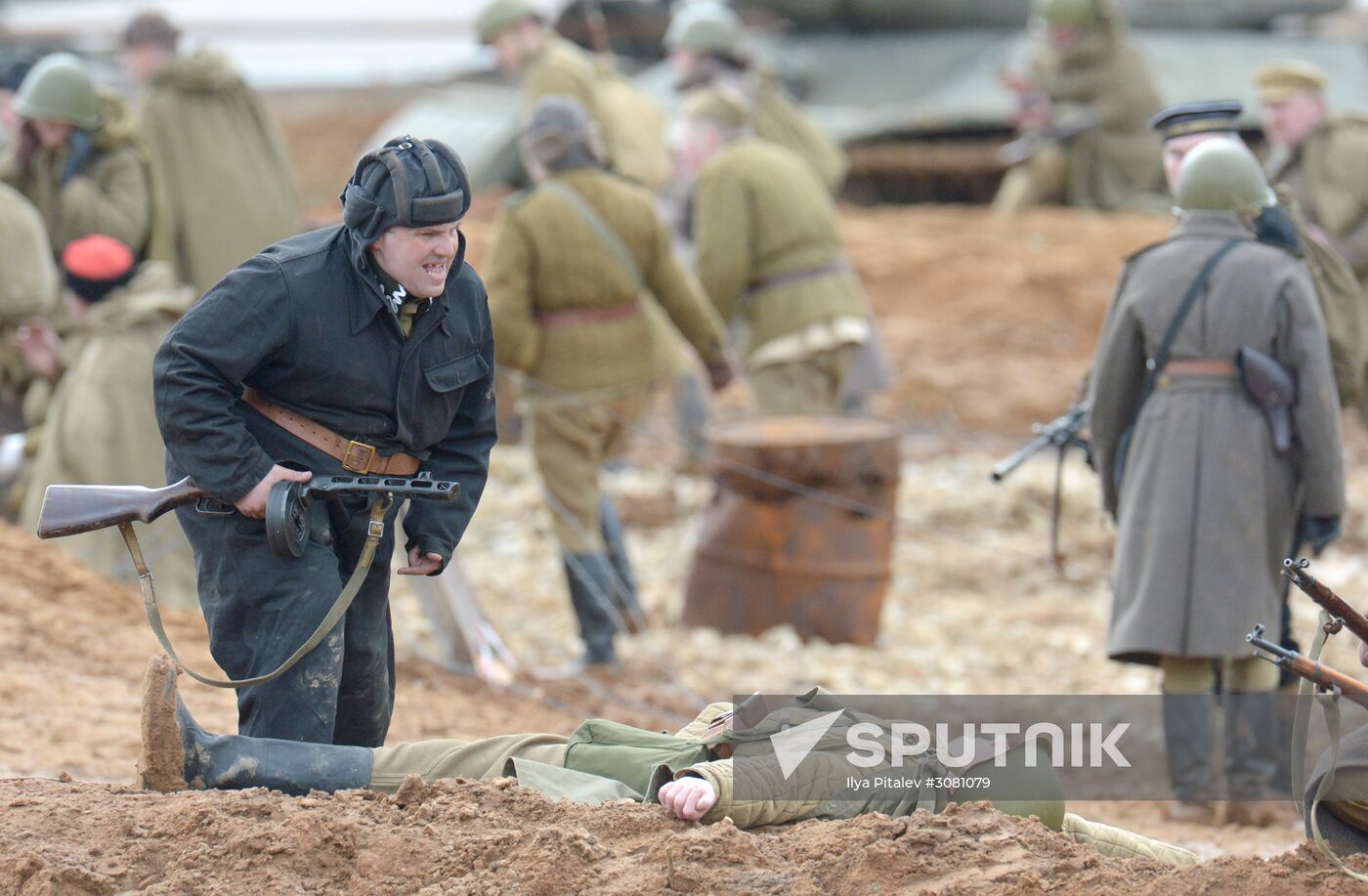 The Battle of Berlin military historical re-enactment