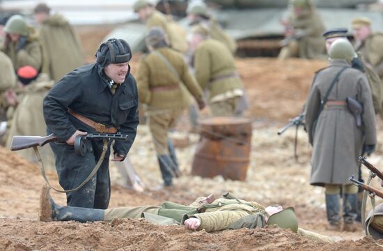 The Battle of Berlin military historical re-enactment