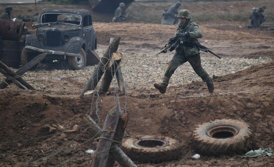 The Battle of Berlin military historical re-enactment