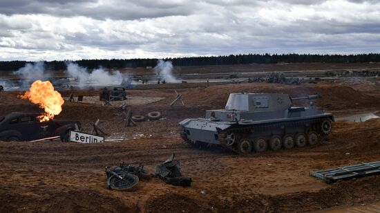 The Battle of Berlin military historical re-enactment