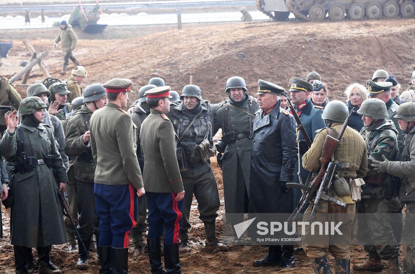 The Battle of Berlin military historical re-enactment