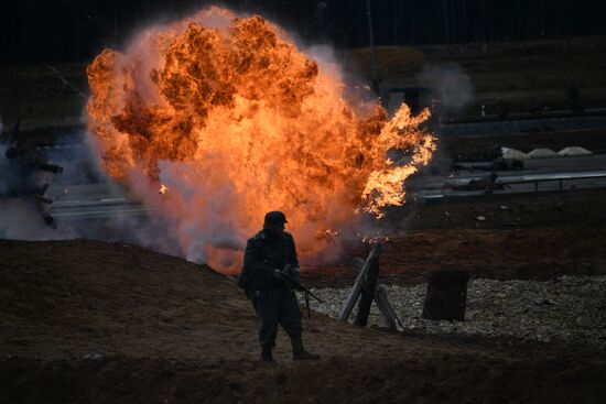 The Battle of Berlin military historical re-enactment