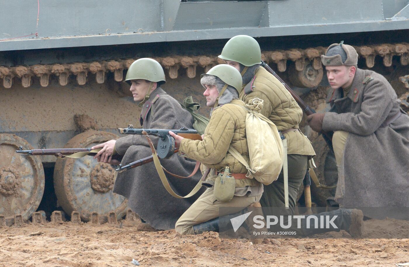 The Battle of Berlin military historical re-enactment