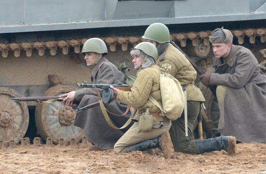 The Battle of Berlin military historical re-enactment