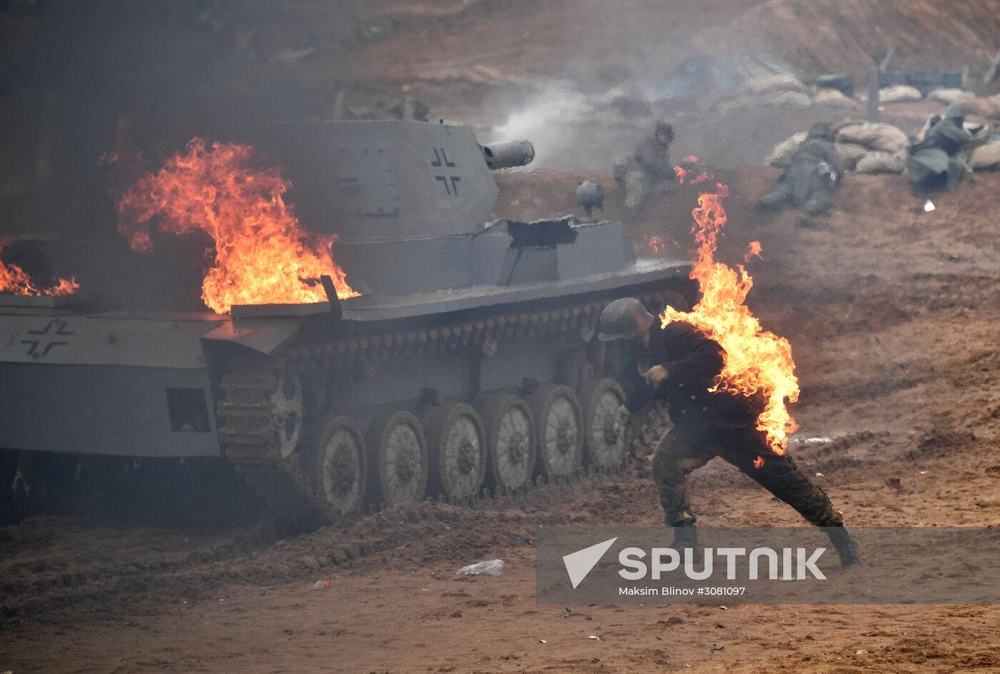 The Battle of Berlin military historical re-enactment