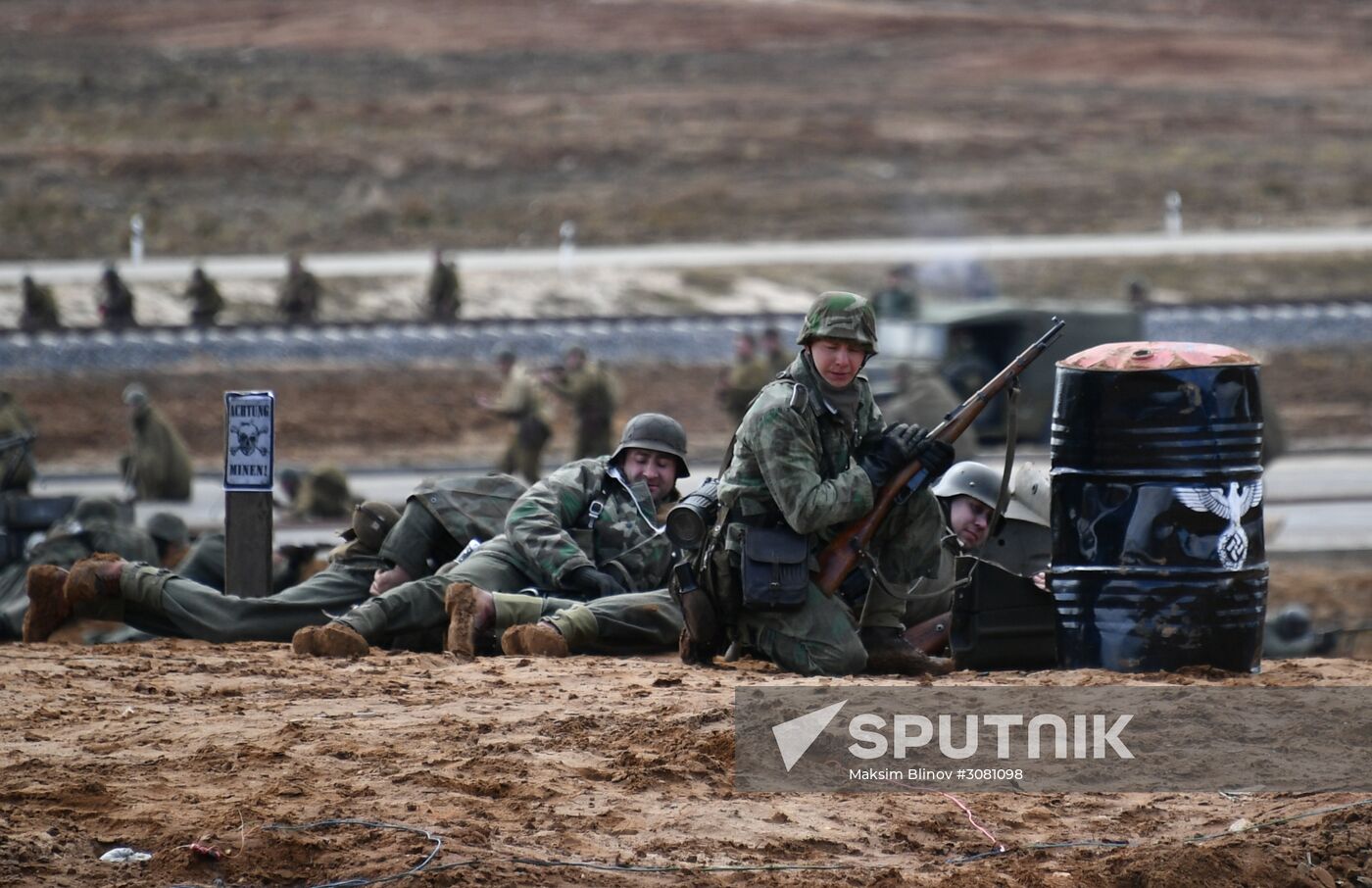 The Battle of Berlin military historical re-enactment