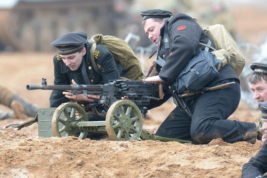 The Battle of Berlin military historical re-enactment