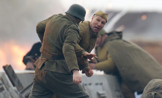 The Battle of Berlin military historical re-enactment
