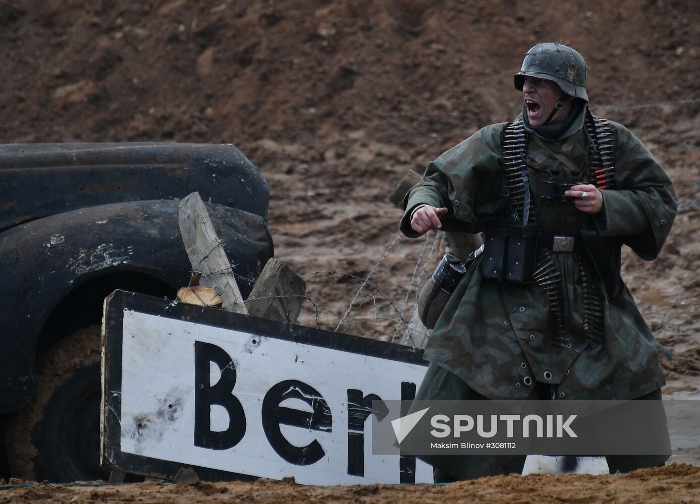 The Battle of Berlin military historical re-enactment