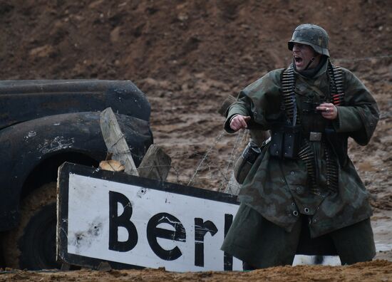 The Battle of Berlin military historical re-enactment