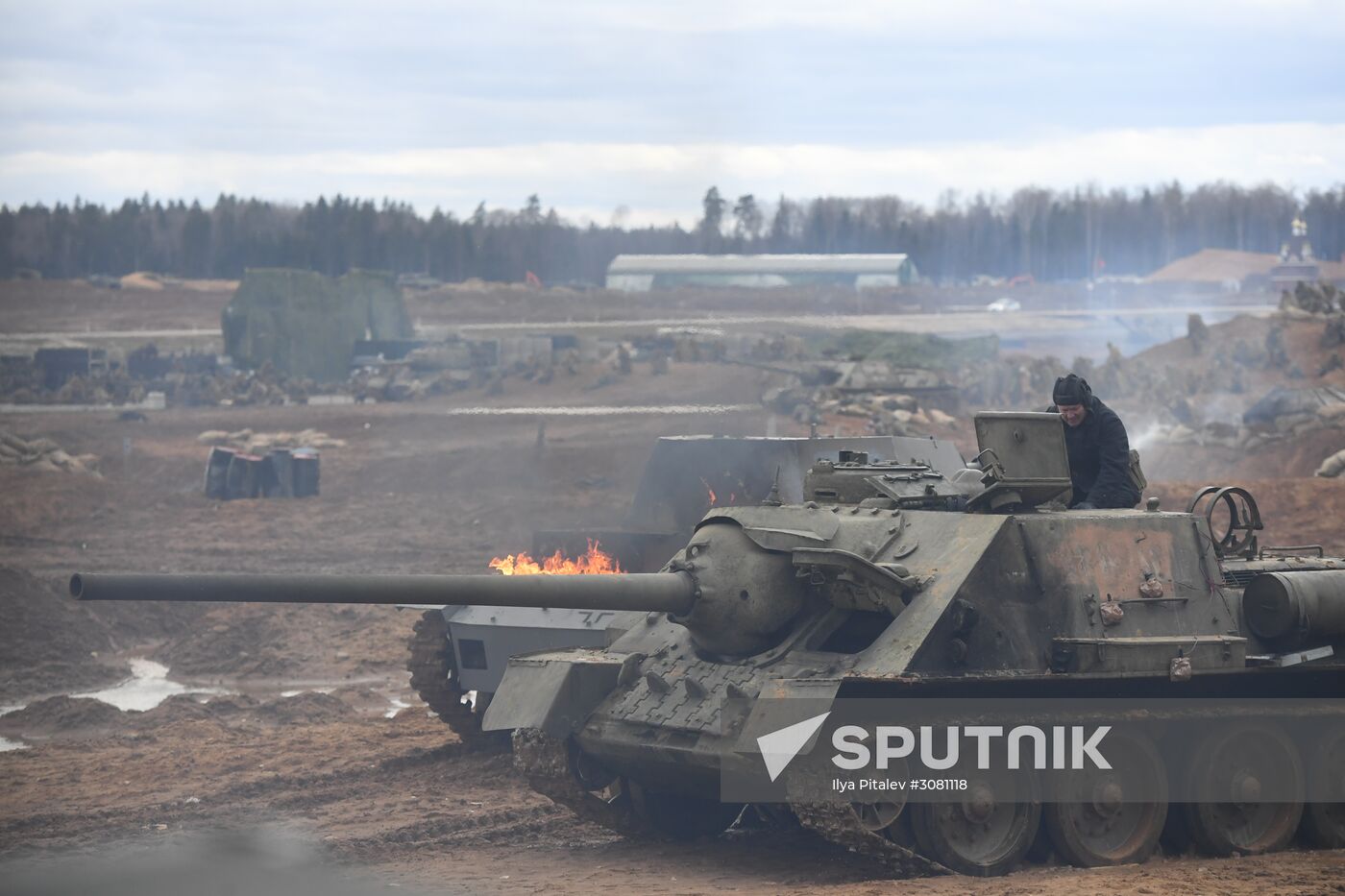 The Battle of Berlin military historical re-enactment