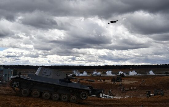 The Battle of Berlin military historical re-enactment