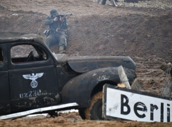 The Battle of Berlin military historical re-enactment