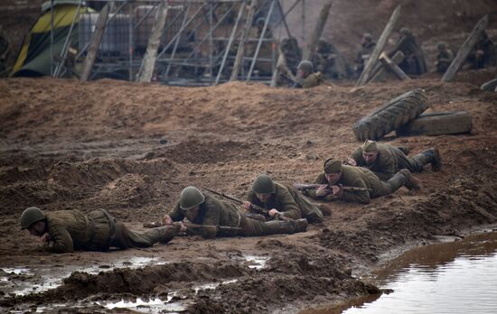 The Battle of Berlin military historical re-enactment