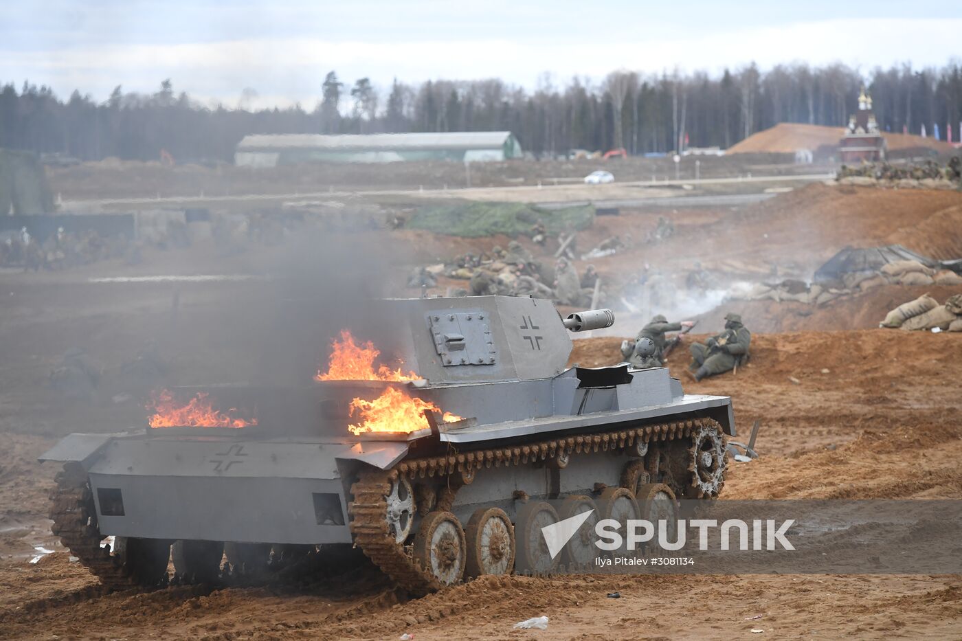The Battle of Berlin military historical re-enactment