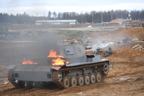 The Battle of Berlin military historical re-enactment