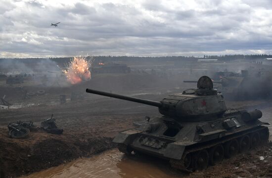 The Battle of Berlin military historical re-enactment