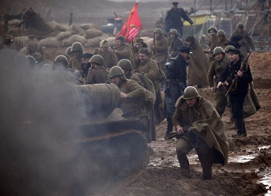 The Battle of Berlin military historical re-enactment