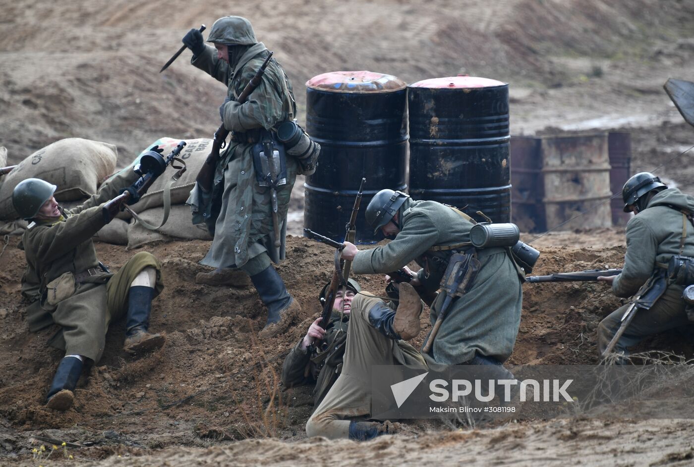 The Battle of Berlin military historical re-enactment