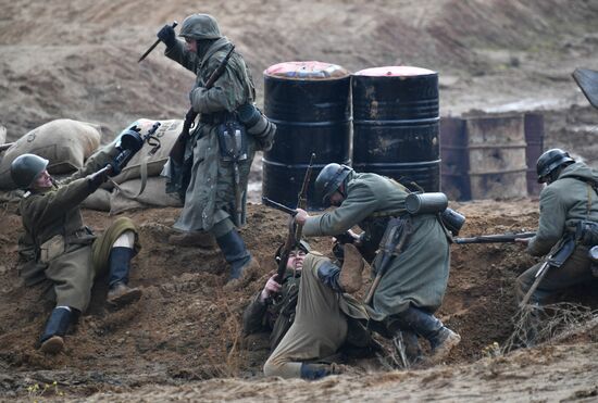 The Battle of Berlin military historical re-enactment