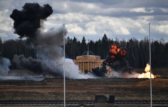 The Battle of Berlin military historical re-enactment