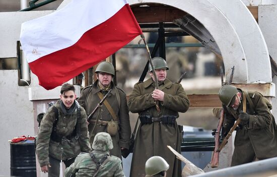 The Battle of Berlin military historical re-enactment