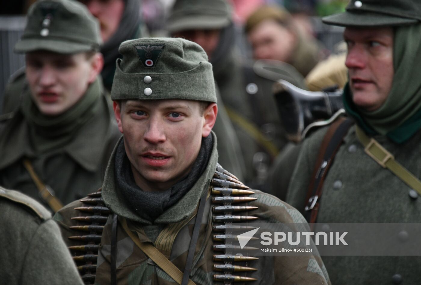 The Battle of Berlin military historical re-enactment