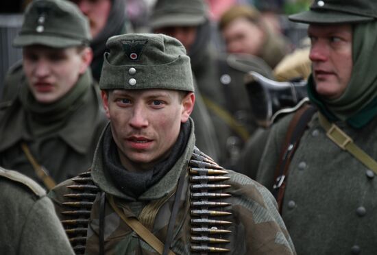 The Battle of Berlin military historical re-enactment