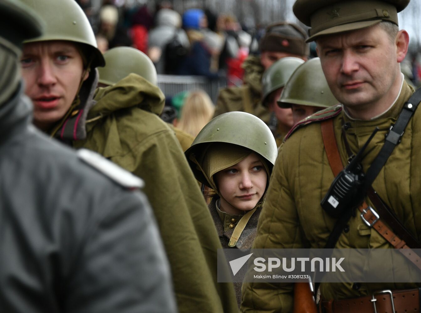 The Battle of Berlin military historical re-enactment