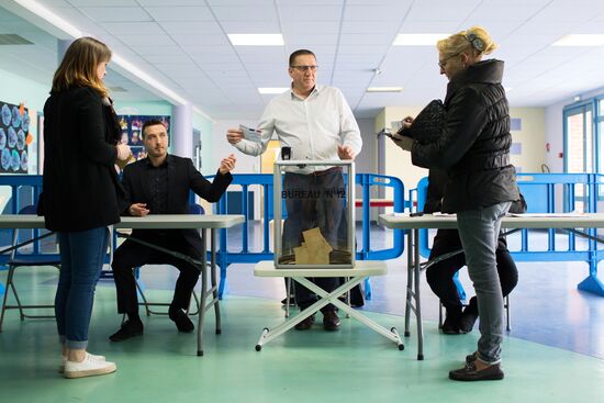First round of French presidential election