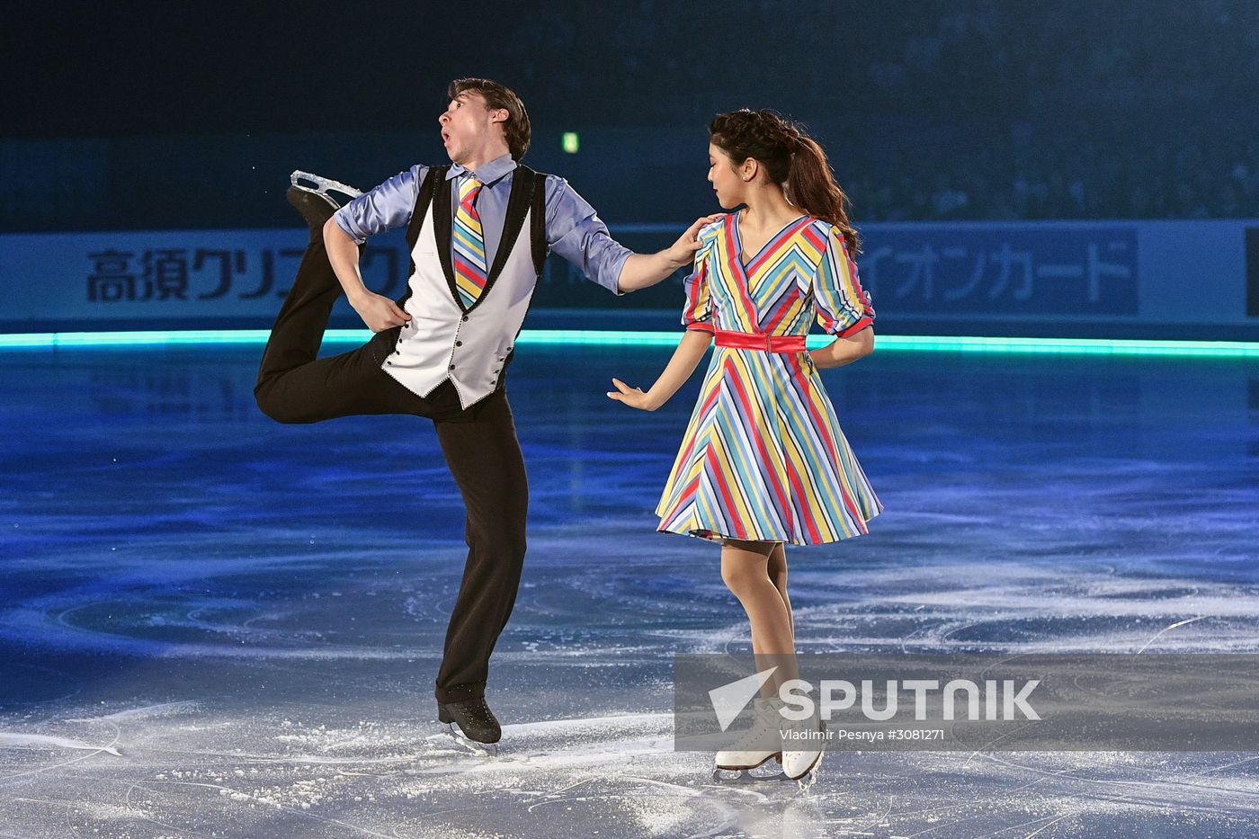 2017 ISU World Team Trophy in Figure Skating. Exhibition gala