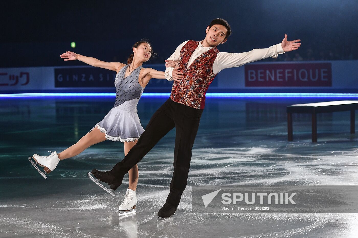 2017 ISU World Team Trophy in Figure Skating. Exhibition gala