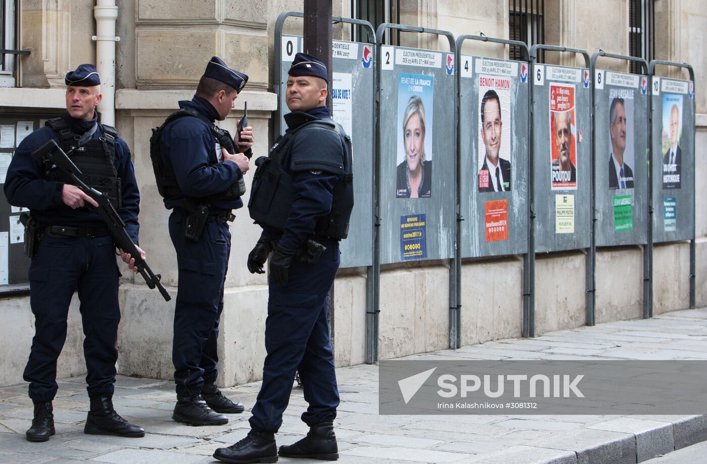 First round of French presidential election