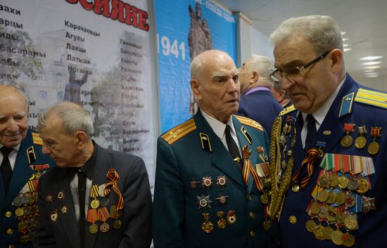 WWII veteran Nikolai Borisov from Voronezh