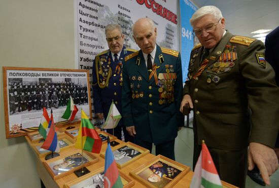 WWII veteran Nikolai Borisov from Voronezh