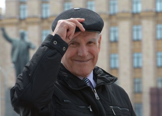 Great Patriotic War veteran Nikolai Borisov from Voronezh