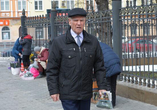 Great Patriotic War veteran Boris Nikolayevich from Voronezh