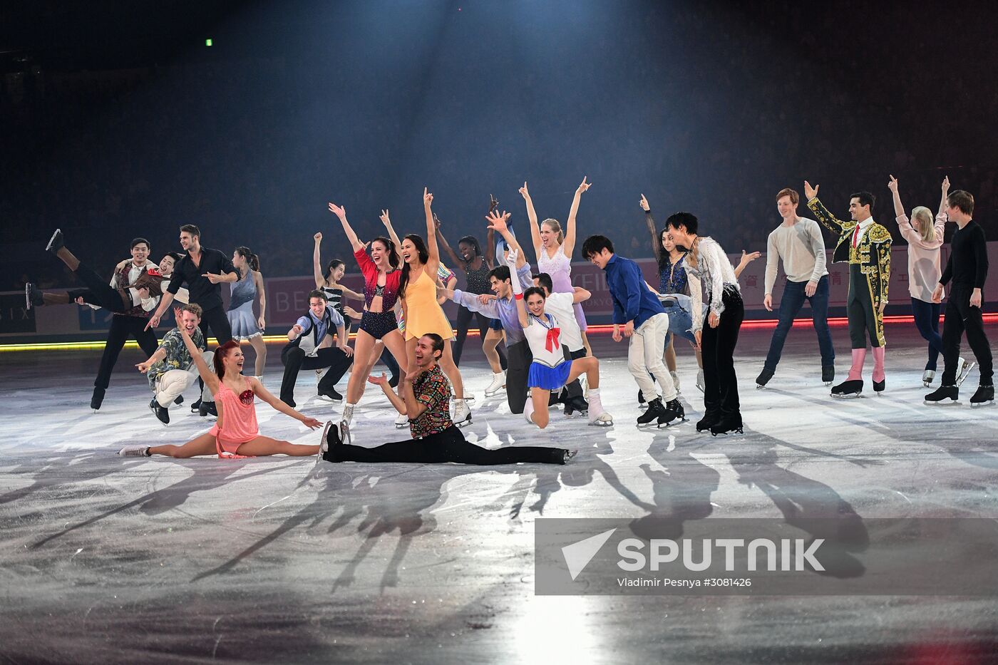 2017 ISU World Team Trophy in Figure Skating. Exhibition gala
