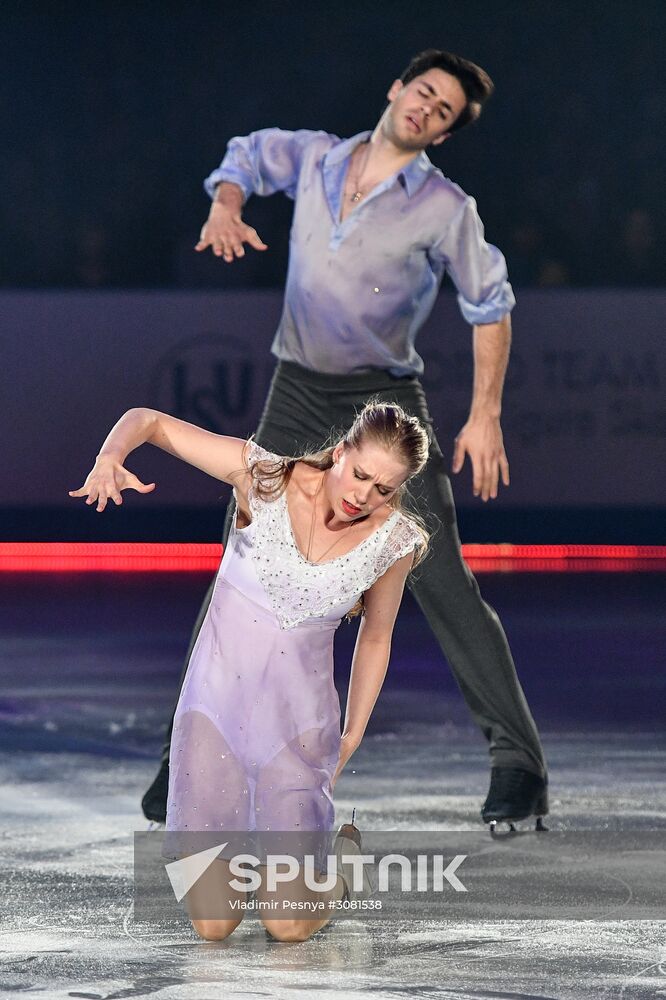 2017 ISU World Team Trophy in Figure Skating. Exhibition gala
