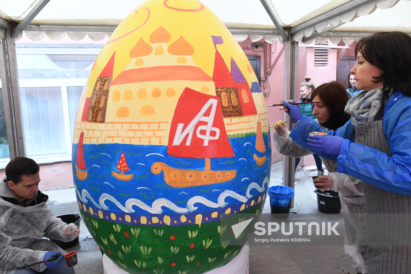 Media Easter art festival for journalists