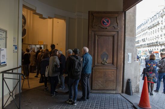 First round of French presidential election