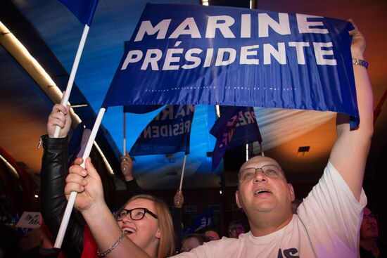 First round of France's presidential election